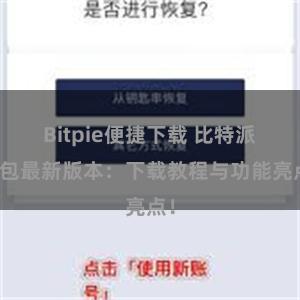 Bitpie便捷下载 比特派钱包最新版本：下载教程与功能亮点！