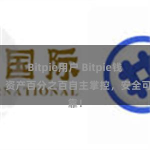 Bitpie用户 Bitpie钱包：资产百分之百自主掌控，安全可靠！