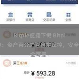 Bitpie便捷下载 Bitpie钱包：资产百分之百自主掌控，安全可靠！