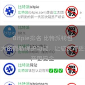 Bitpie排名 比特派钱包：强大的隐私保护功能，让您资产更安全