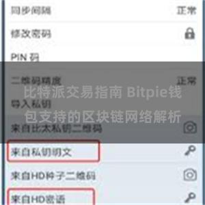 比特派交易指南 Bitpie钱包支持的区块链网络解析