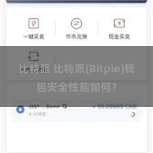 比特派 比特派(Bitpie)钱包安全性能如何？