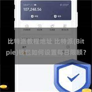 比特派教程地址 比特派(Bitpie)钱包如何设置每日限额？