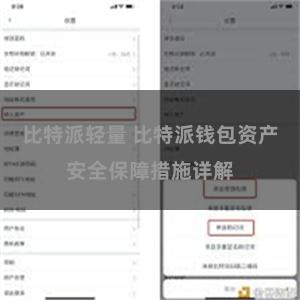 比特派轻量 比特派钱包资产安全保障措施详解